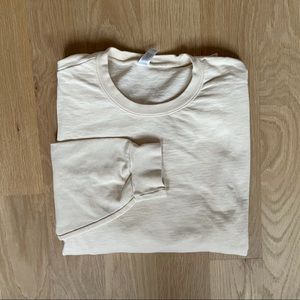 American Apparel Sweatshirt - Size L - Cream